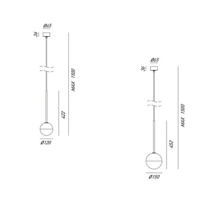 Il Fanale Molecola Lampada Sospensione