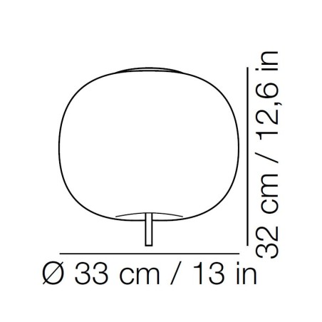 Kundalini Kushi 33  Lampada da Soffitto