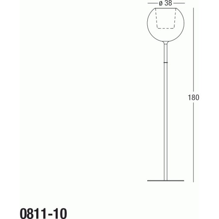 Penta Glo Lampada da Terra