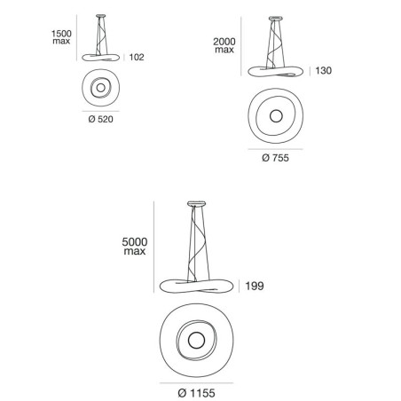Linea Light Mr Magoo Lampada a Sospensione