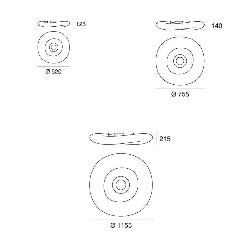 Lampada da Soffitto Mr. Magoo Linea Light Prezzo