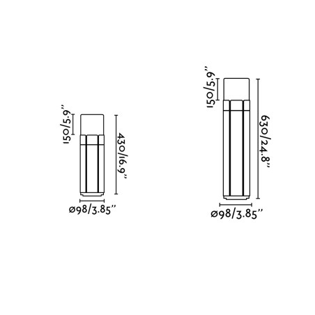Faro Tram Paletto per Esterno