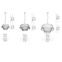 Modoluce Cocò Lampada a sospensione