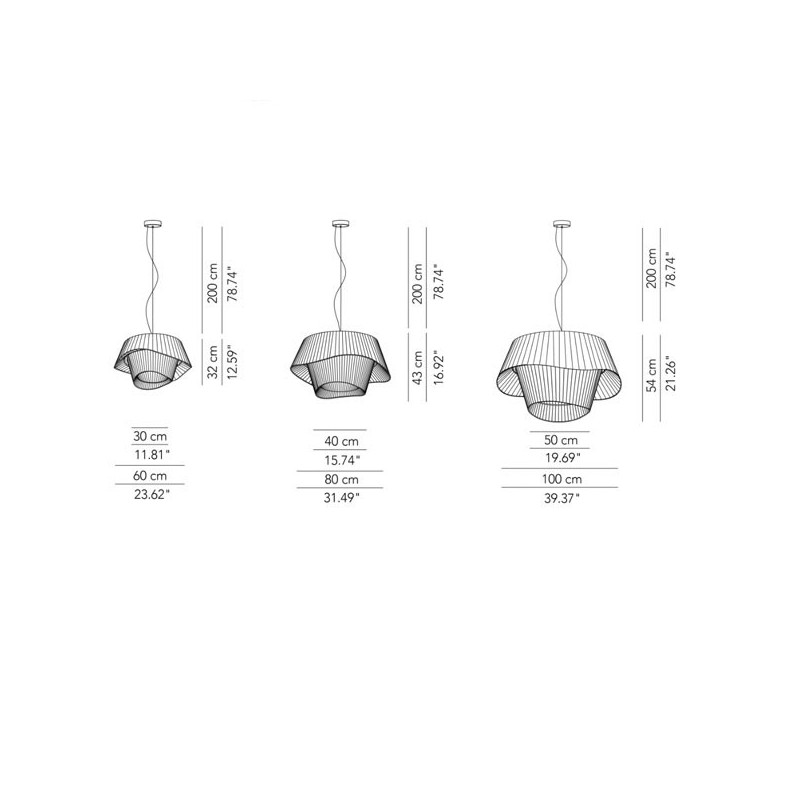 Modoluce Cocò Lampada a sospensione