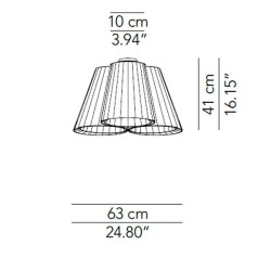 Modoluce Florinda 3 Soffitto Plissé