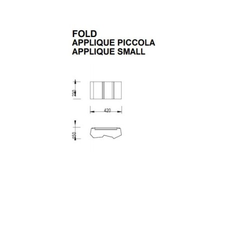 Pallucco Fold Applique Piccola