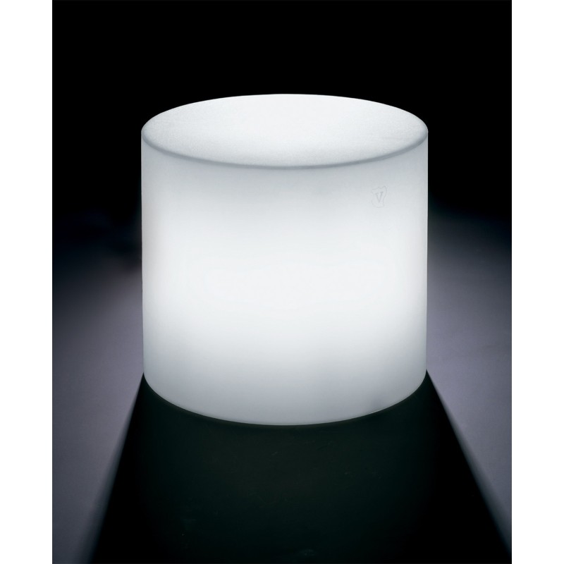 HOME FITTING POUFF CILINDRO CON LUCE