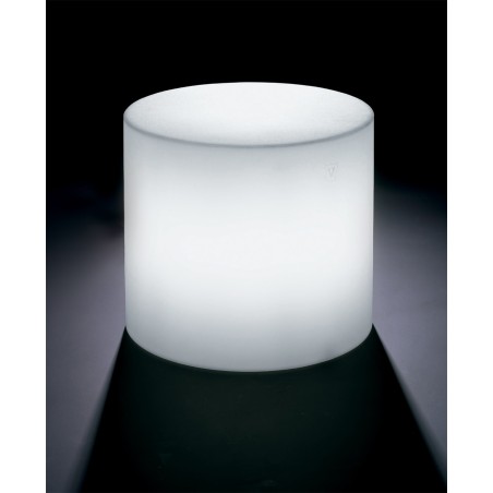 HOME FITTING POUFF CILINDRO CON LUCE