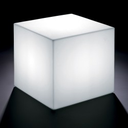 HOME FITTING POUFF CUBO CON LUCE