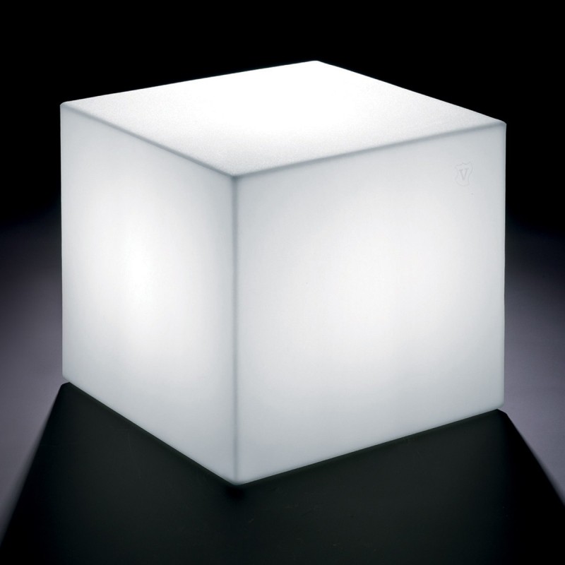 HOME FITTING POUFF CUBO CON LUCE