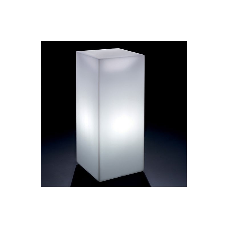 HOME FITTING POUFF CUBO ALTO CON LUCE