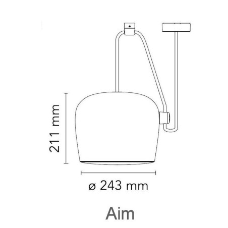 Flos AIM Lampada a sospensione