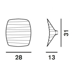 Foscarini Flip Lampada da Parete Offerta
