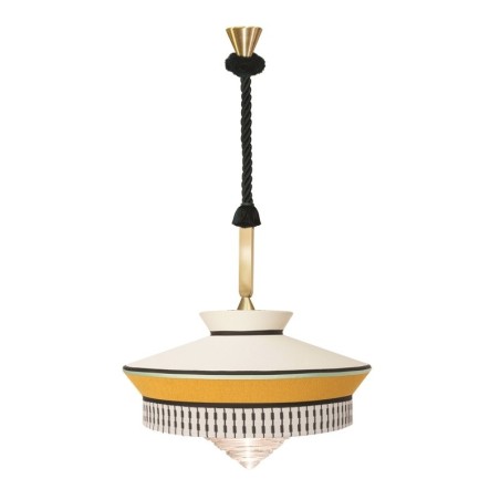 Lampada a Sospensione Outdoor Calypso XL Martinique Giallo Contardi Prezzo