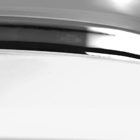 Ailati Drum Metal Parete/Soffitto IP44-Cromo-Diffusore Diametro 40