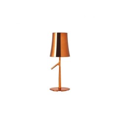 Lampada da Tavolo Birdie Piccola On/Off Rame Foscarini Offerta