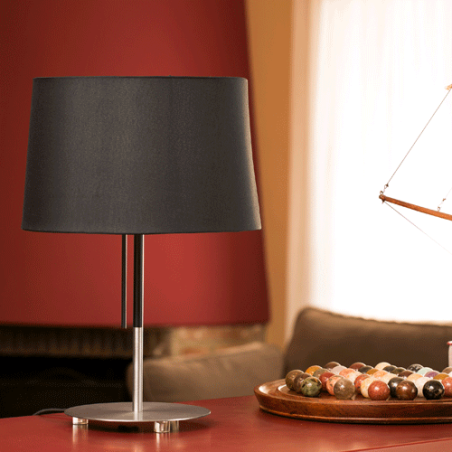 Faro Volta Lampada da Tavolo Nera Offerta