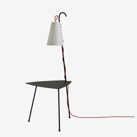 Emporio Tavolino con Lampada Chiara