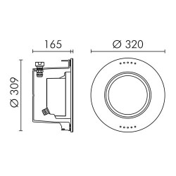 Simes Pool Faretto ad Immersione