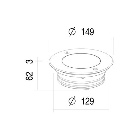 LLD Light Xante Sub Faretto ad Immersione