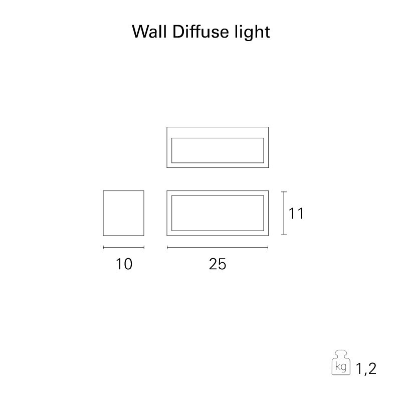 Lampada da Parete per Esterno Connection Pan Prezzo