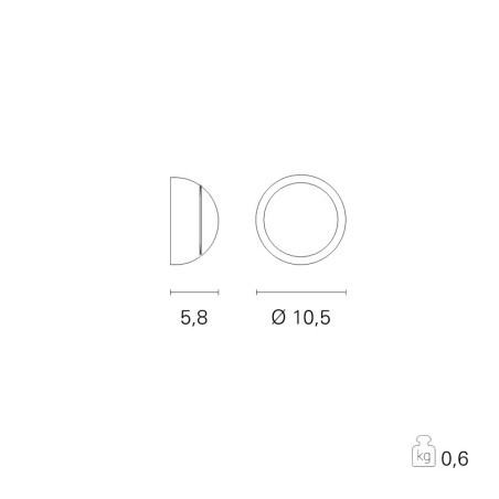 Pan Eclis Lampada da Parete per Esterno Prezzo