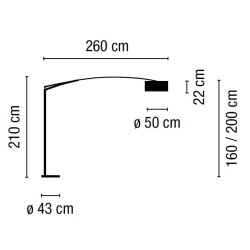 Vibia Balance Lampada da Terra 