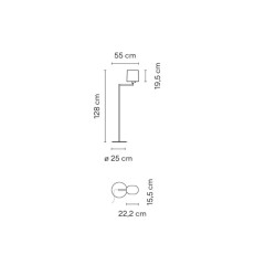 Vibia Swing Lampada da Terra 