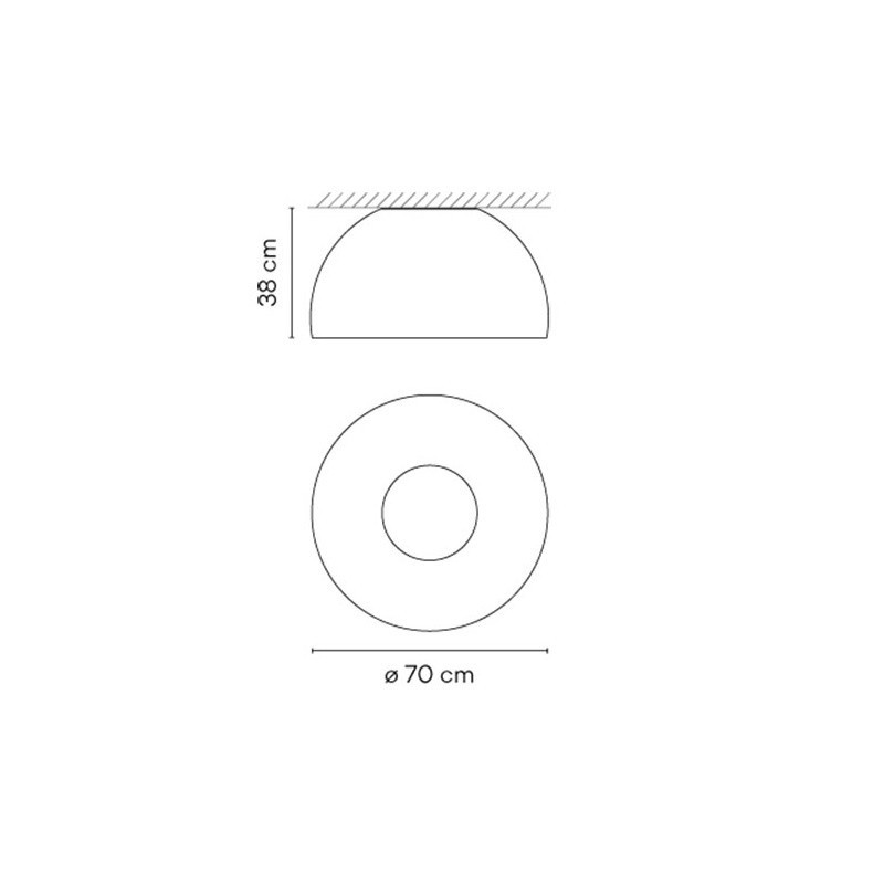 Lampada da Soffitto Duo Vibia Prezzo