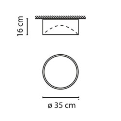 Vibia Plus 0632 Lampada da Soffitto per Esterno Prezzo