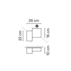 Vibia Structural 2602 Lampada da Parete