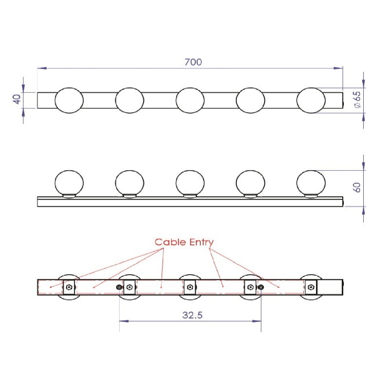 Lampada da Parete Cabaret Astro Prezzo