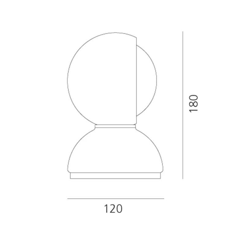 Lampada da Tavolo Artemide Eclisse PVD Prezzo