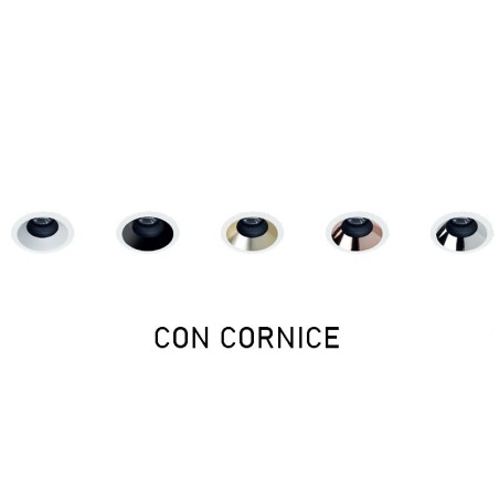 Kompo Faretto LED Tondo 7W Rossini Illuminazione