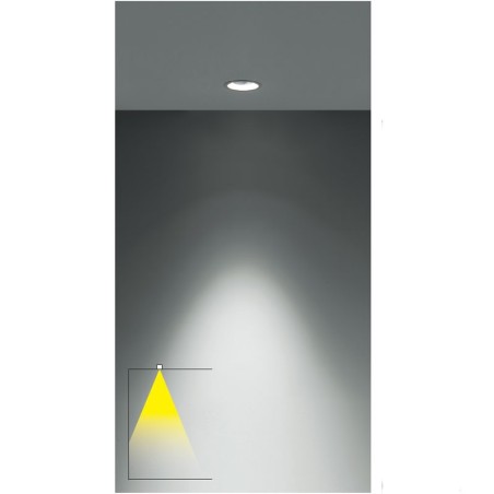 Rossini Illuminazione KOMPO Riflettore quadrato nero