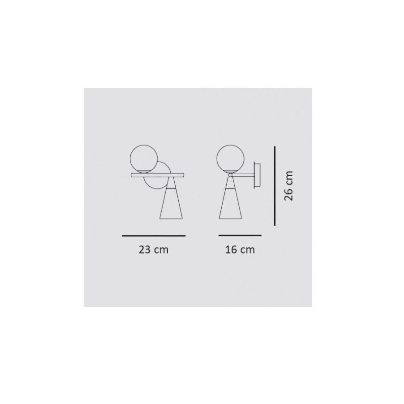 Lampada da Parete Mikado Sikrea Prezzo