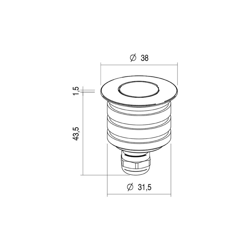 River Faretto ad Immersione LLD Light Prezzo