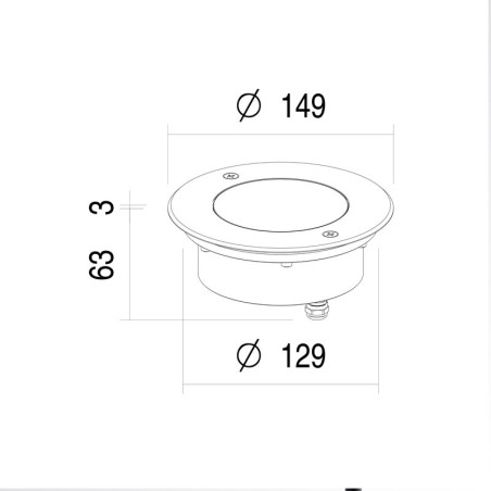 LLD Light Zelos S Faretto da Incasso per Esterno 