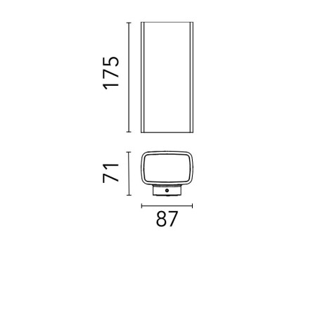 Flos Climber 87 Up/Down Faretto per Esterno