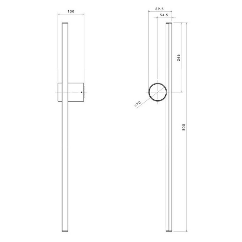 Lampada da Parete Coordinates W1 Flos Offerta