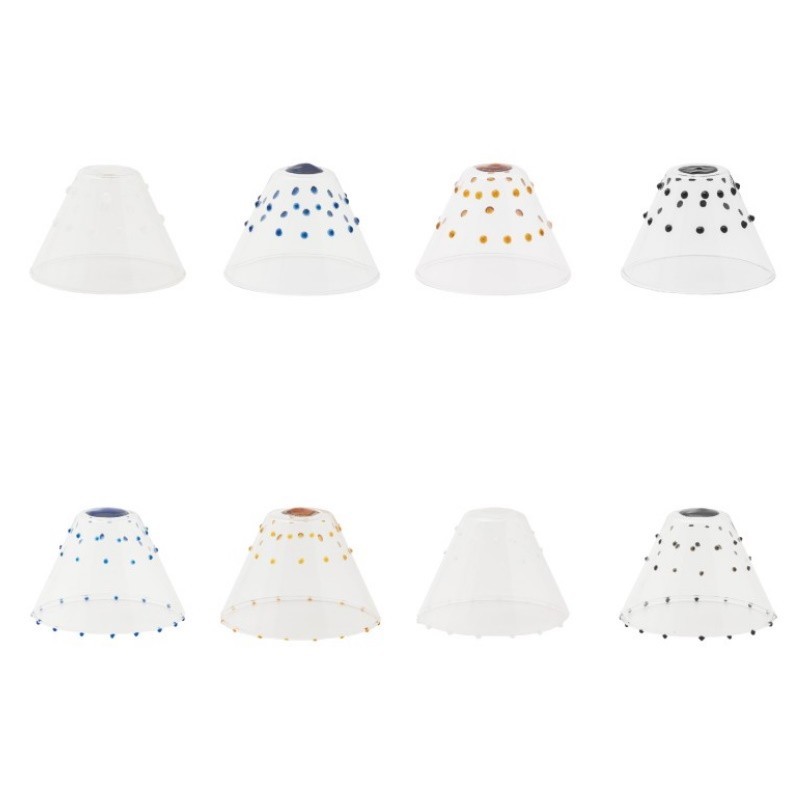 Lampada da Tavolo Ricaricabile Swap Ailati con Paralume Vetro Ambra Offerta