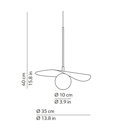 Kundalini Flow Lampada a Sospensione 