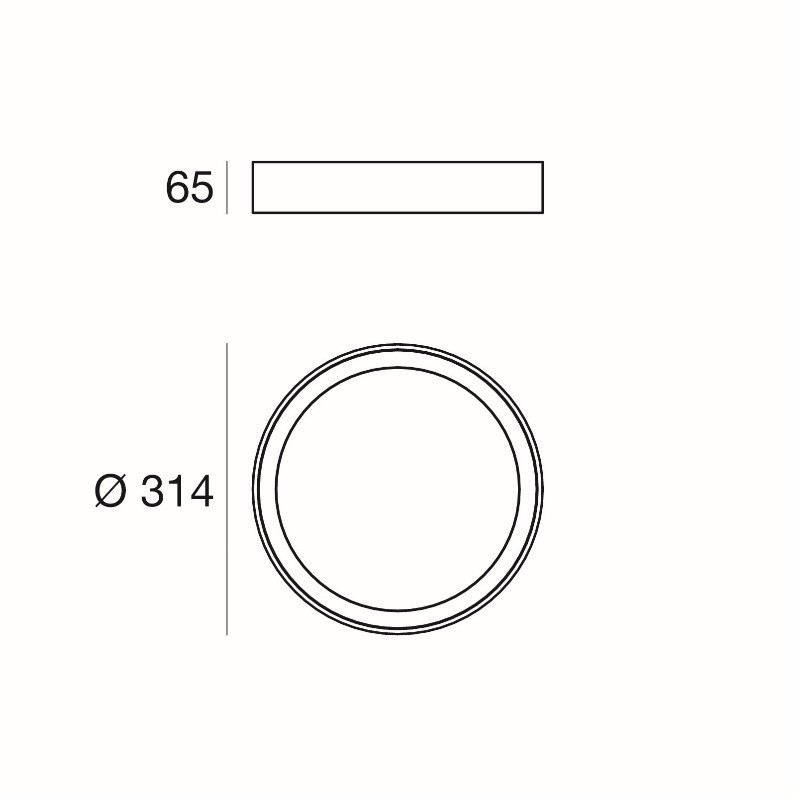 Lampada da Parete/Soffitto Tara Linea Light Prezzo