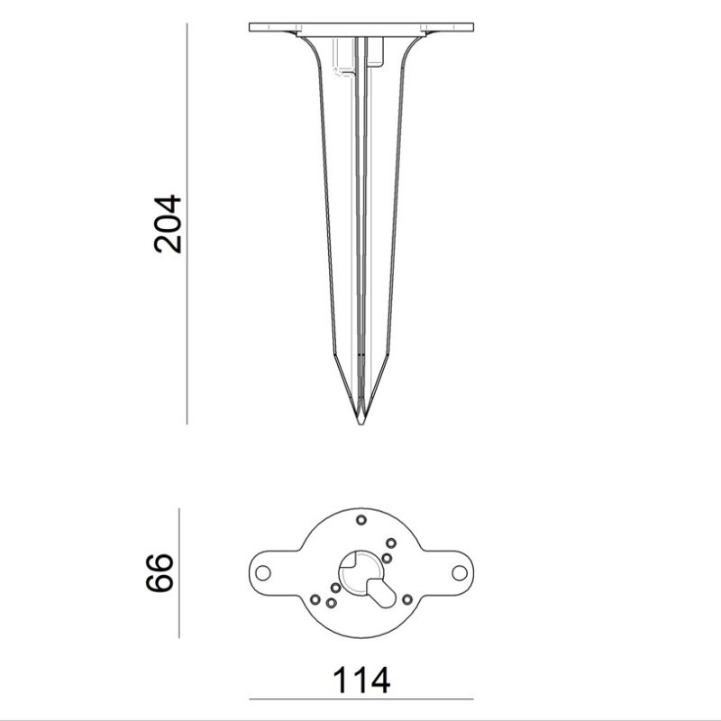 Picchetto per Paletto da Esterno Pistillo Linea Light Prezzo